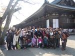 A one-day excursion to Kyoto for international students (December 9, 2012)