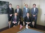 Consul General of UK in Osaka visits NAIST (February 16, 2011)