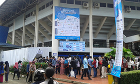 IPB Career & Scholarship Expo entrance