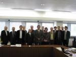 The delegation from Universite de Paul Sabatier (December 12, 2011)