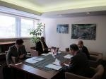 Minister-Counselor at South African Embassy Tokyo visits NAIST (November 9, 2011)