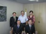 The delegation from Southern Taiwan University (August 24, 2011)