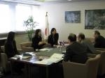 Ms. Alinee Thanawatsuggasari from the Royal Thai Embassy, Tokyo visits NAIST (January 7, 2011)