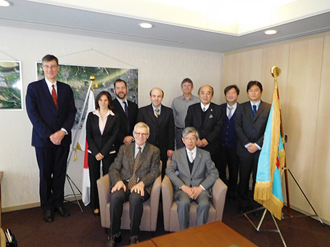 École Polytechnique (France) President Jacques Biot Visit (January 11, 2017)
