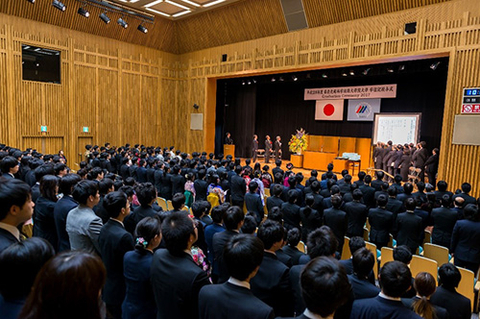 2017 NAIST Spring Graduation Ceremony (March 24, 2017)
