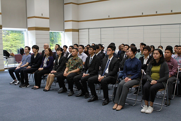 2017 NAIST Fall Entrance Ceremony (October 2, 2017)