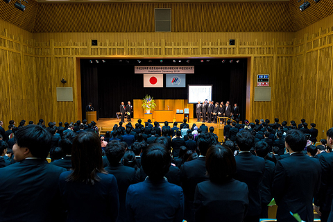 2018 NAIST Spring Graduation Ceremony (March 23, 2018)