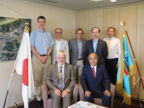 CNRS (France) delegation visit