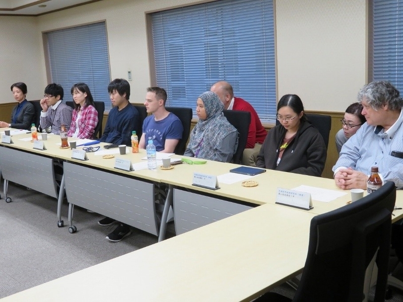 Informal Meeting with the NAIST President and Students (October 22 and 29, 2018)