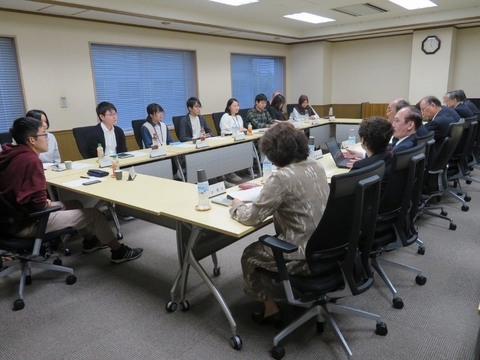 Informal Meeting with the NAIST President and Students (October 22 and 29, 2018)