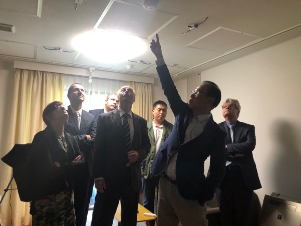 Presidential Delegation from Bern University of Applied Sciences, Switzerland visit to NAIST (May 10, 2019)