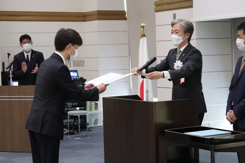 2022 NAIST Summer Graduation Ceremony (June 24, 2022)