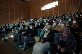 Audience watching the energetic performances