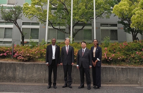 Botswana Embassy Delegation Visit to NAIST (May 18, 2023)