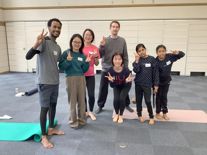 4th On-campus Yoga Lesson (2024/3/26)