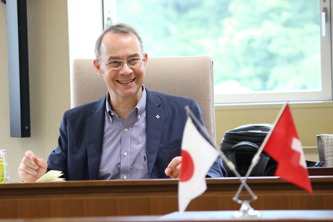 Consulate of Switzerland in Osaka Delegation Visit to NAIST (July 11, 2024)