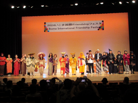 NAIST participated in the Ikoma International Friendship Festa (October 27th 2024)