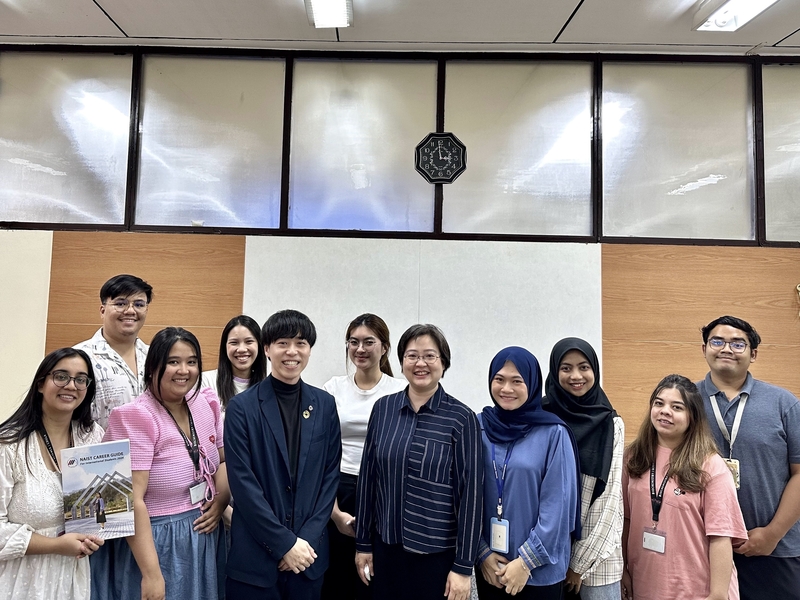 NAIST Career Guidance Session Held at Chulalongkorn University, Thailand
