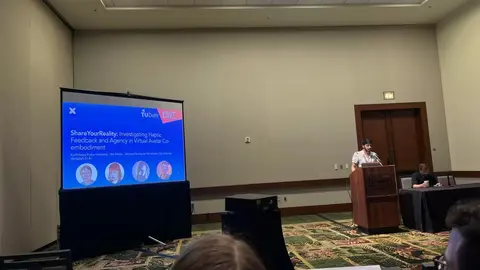 Assist. Prof. Monica Perusquía of Cybernetics and Reality Engineering lab was awarded the Runner-Up honor in the category of Research Teams with Inspirational Research Practices at ACM CHI 2024. 