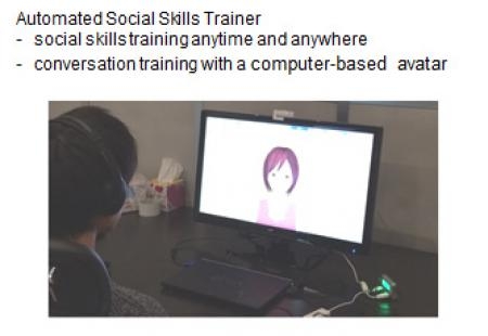 NAIST unveils automated system providing training for people with communication difficulties ~ Guidance provided through conversation with a computer-based avatar ~ (March 13, 2015)
