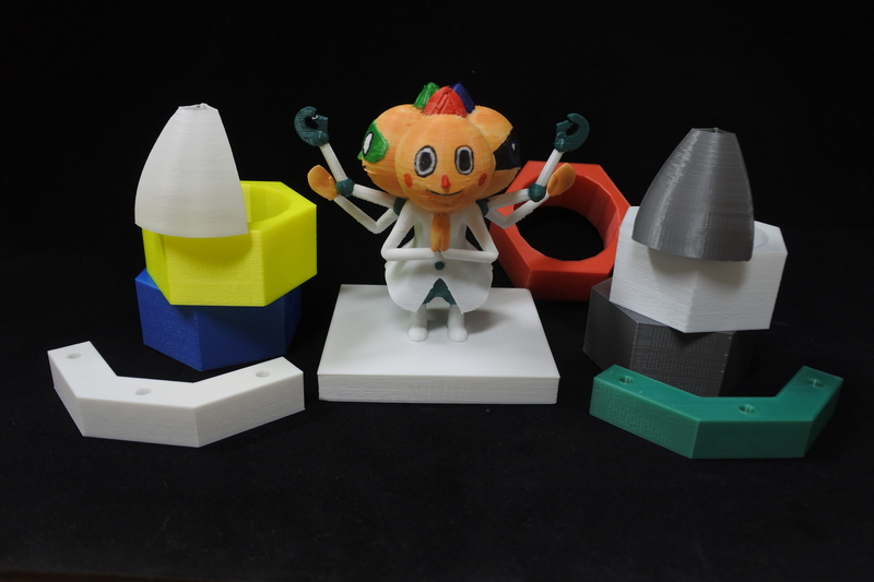 A technology for embedding data in printed objects - Embed information with a 3D printer and retrieve with a commercial scanner -