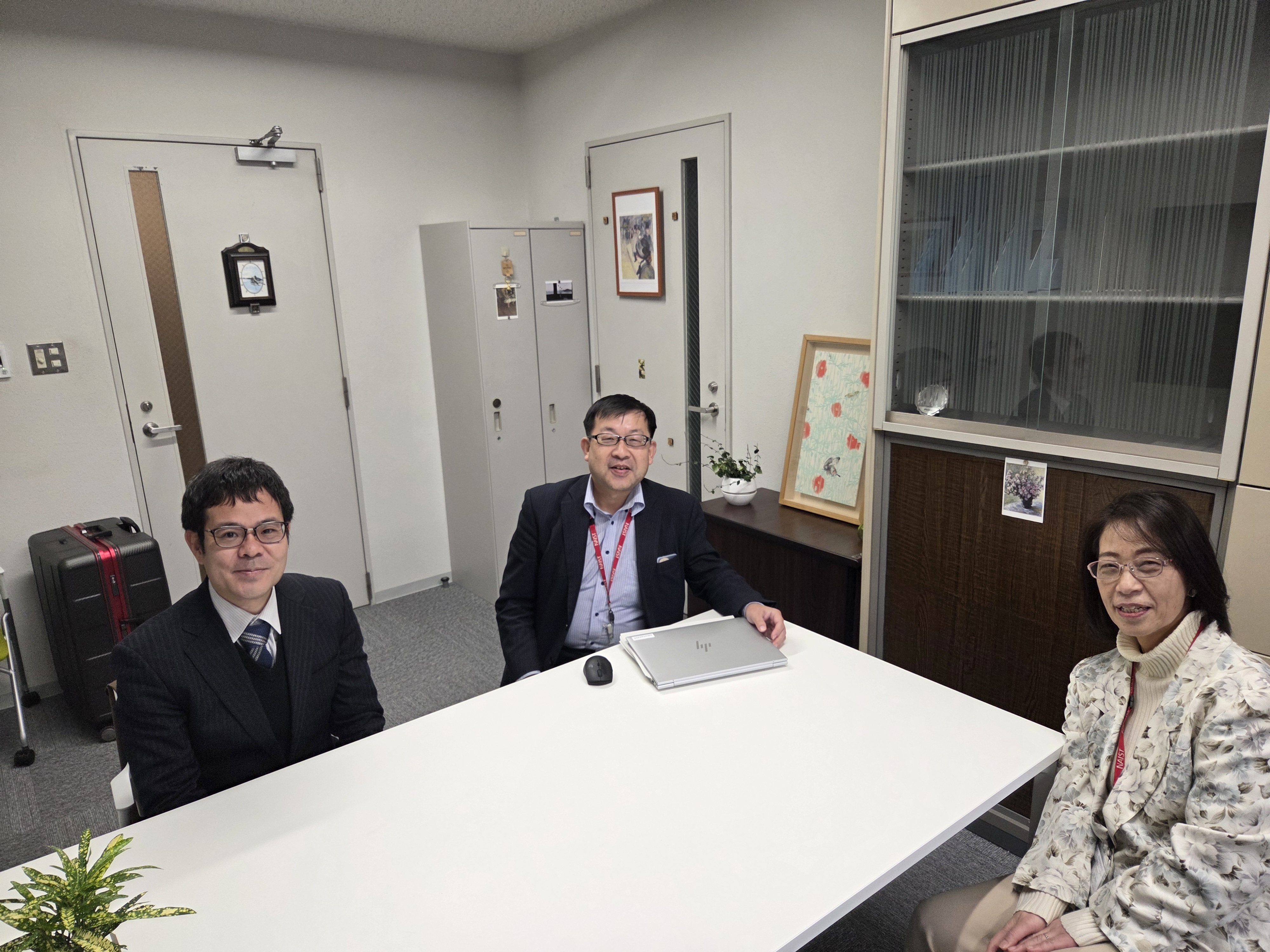 東京科学大井上先生訪問