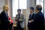 小笠原学長らがENSカシャン校（フランス）を視察訪問