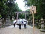 学生の文化活動行事　～春日大社旬祭講話への参加～（2012/07/21）