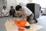 普通救命講習会を実施（2013/07/16）