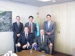 シドニー工科大学（オーストラリア）副学長一行が本学を表敬訪問（2012/04/24）