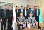 ラチャモンコン・クルンテープ工科大学（タイ）学長一行が本学を訪問（2015/01/13）