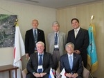 サンクトぺテルブルク工科大学（ロシア）教授一行が本学を訪問（2014/10/07）