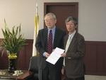 韓国の2大学と学術交流協定を締結