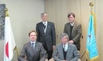 在京都フランス総領事が本学を訪問（2015/02/26）