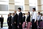 平成20年度 秋学期入学式を挙行（10/2）