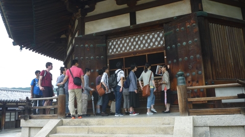 学生の文化活動行事を実施～法隆寺・西大寺バスツアー～（2016/06/25）