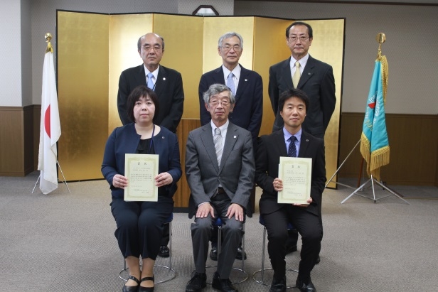 平成28年度職員表彰を実施（2016/10/03）