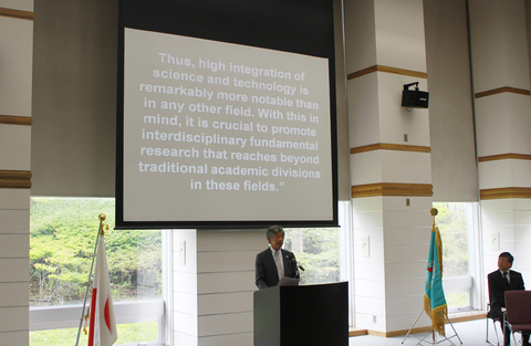 平成28年度秋学期入学式を挙行（2016/10/03）