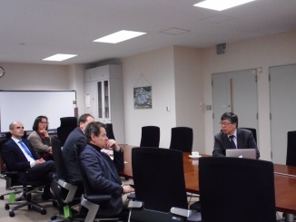 ポールサバチエ大学（フランス）の学長が本学を表敬訪問（2016/12/05）