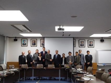 エコールポリテクニック（フランス）学長が本学を表敬訪問（2017/01/11）