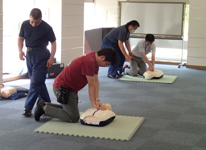 普通救命講習会を実施（2017/07/19）