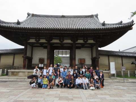 学生の文化活動行事を実施～法隆寺・西大寺バスツアー～（2017/06/25）
