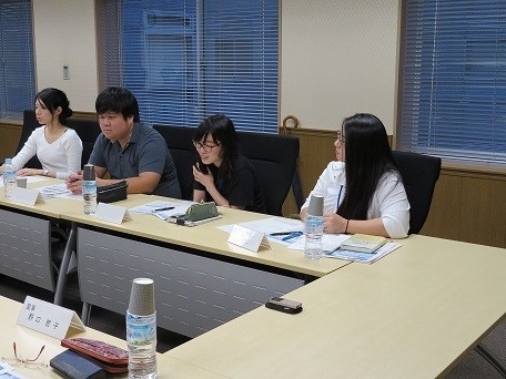 学長と学生との懇談会を開催（2017/09/12、09/14）