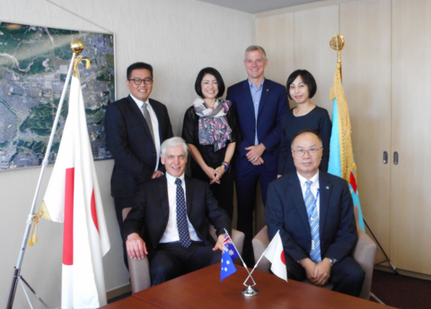 マッコーリー大学副学長らが本学を訪問（2017/10/10）