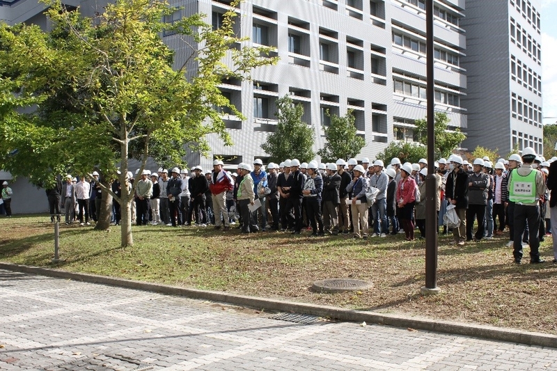 消防訓練（防火・防災）を実施（2017/10/25）