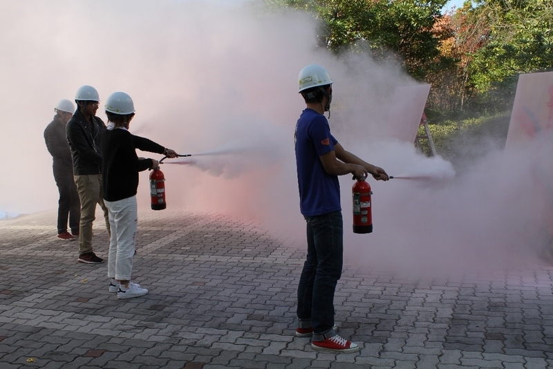 消防訓練（防火・防災）を実施（2017/10/25）