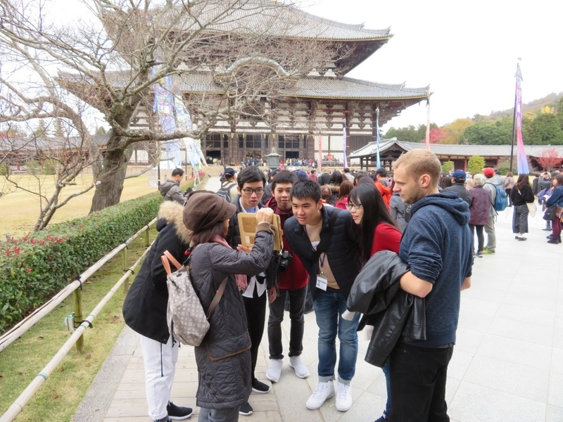 学生の文化活動行事を実施〜東大寺・春日大社・奈良国立博物館ツアー〜（2017/11/26）
