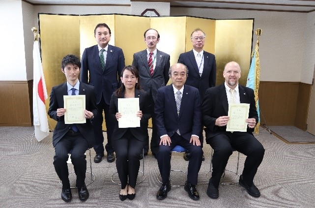 平成30年度職員表彰を実施（2018/10/02）