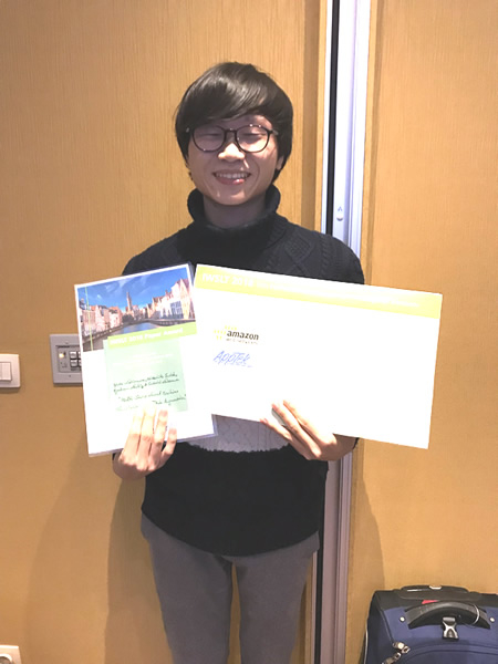 知能コミュニケーション研究室の西村優汰さん(博士前期課程2年)がIWSLT 2018 Best Student Paper Awardを受賞
