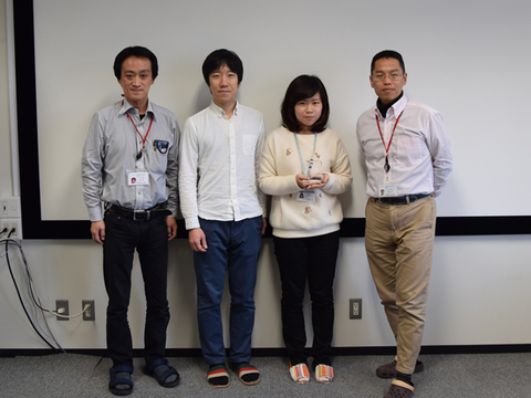 光メディアインタフェース研究室の中西由希子さん(博士前期課程2年)らが国際シンポジウムVRST2018においてBest Poster Awardを受賞